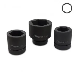 Головка торцева TOPTUL ударна 2-1/2" 80мм (KABA8080)