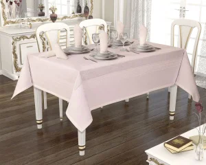 Фото скатерть jackline pano linen rose 9886-6 160х220см (th_14003367)