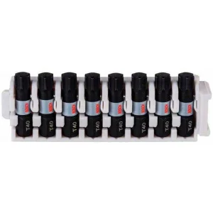Набір біт Bosch Impact Control T40 25мм 8шт (2608522383)