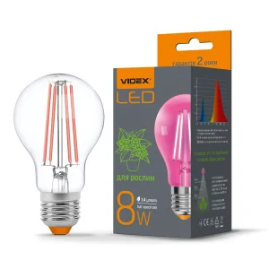 Фото лампа videx filament a60ff 08w e27 1200k (vl-a60ff-08271)