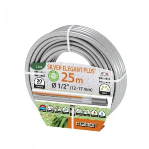Шланг поливальний Claber Silver Elegant Plus 1/2 25м (91240000)