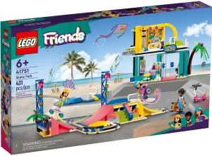 Фото конструктор lego friends скейт-парк 431 деталь (41751)