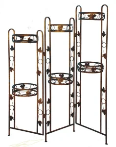 Фото подставка для цветов flowerstand забор 6