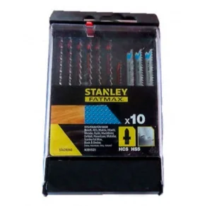 Набір полотен для електролобзика STANLEY хвост Т 10шт (STA29240-XJ)