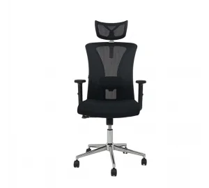 Крісло Barsky Mesh White/Black BM-04