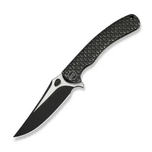 Нож складной туристический Weknife Dracarys, 9,1см Böhler M390/титан 6AL4V черный (WE25061B-5)