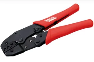Кліщі для обтиску контактів MasterTool з тріскачкою 220 мм (75-2250)