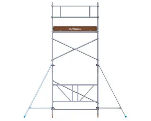 Вышка-тура мобильная VIRASTAR Pro Tube F алюминиевая 0,6x1,8м (ProTUBE F360)