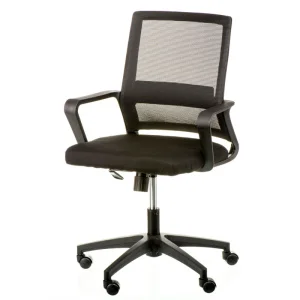 Крісло офісне Special4You Leo black E7184