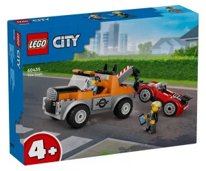 Фото конструктор lego city эвакуатор и ремонт спортивных авто 101 деталь (60435)
