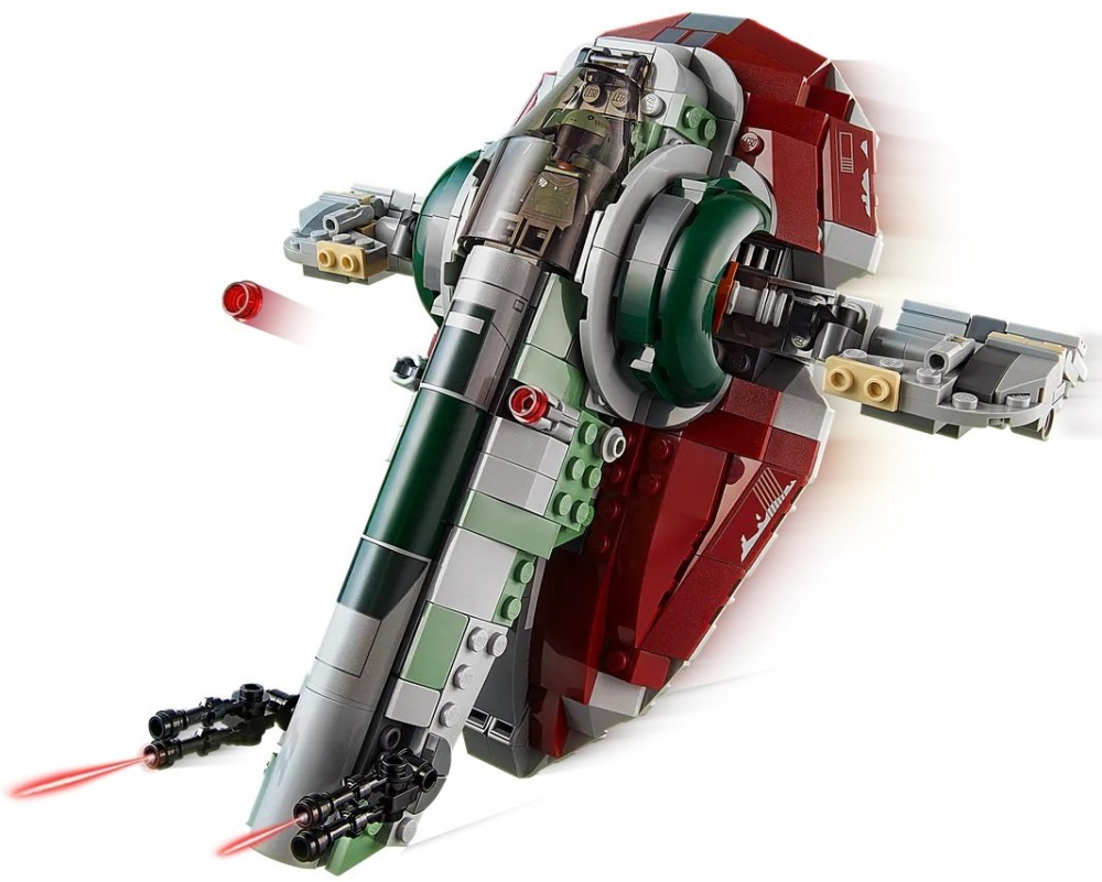 Конструктор Lego Star Wars Звездолет Бобы Фетта 593 деталей (75312)