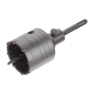 Свердло по бетону Intertool корончасте 65мм перехідник SDS Plus 100мм (SD-7065)
