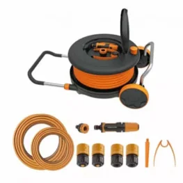 Катушка со шлангом Fiskars M 1/2“ 20м (1071639)
