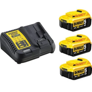 Зарядний пристрій з акумуляторами DeWALT DCB115P3
