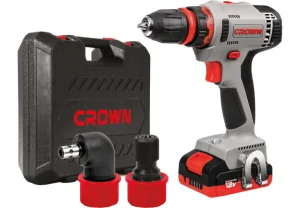Дриль-шуруповерт акумуляторний CROWN CT21081HQ-2 BMC