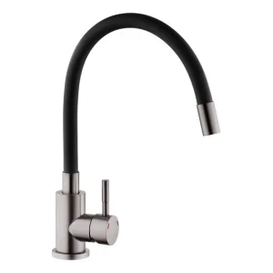 Смеситель для кухни Kroner KRP Edelstahl Klassisch PVD035BLK (CV032635)