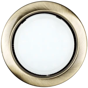 Фото светильник точечный встраиваемый ilumia 052 rl-gx53-90-antique brass