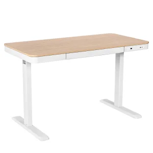 Фото стол компьютерный 2e pc accessories 720/1200x1180х600мм бежевый (2e-ce218d-motorized)