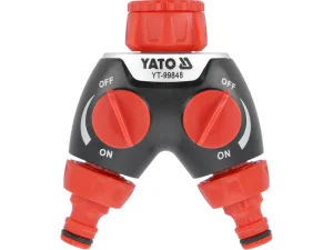 Розгалужувач садового шланга YATO 3/4" і 1" (YT-99848)