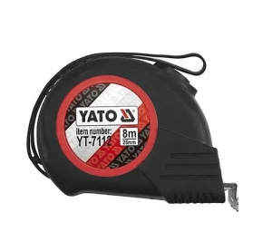 Рулетка YATO 8мx25мм (YT-7112)
