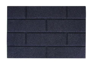 Фото коврик придверный izzihome masonry графит 40x60см (3379)