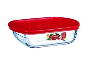 Форма ARCUISINE COOK & STORE 14x12x4 см 0.3 л квадратна з кришкою