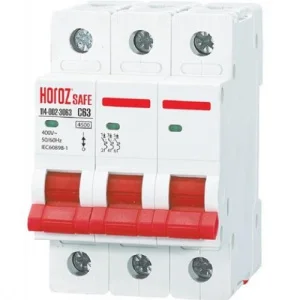 Автоматичний вимикач Horoz Electric Safe 3Р 80А C 400V (114-002-3080-010)