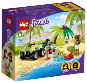 Фото конструктор lego friends автомобиль защиты черепах 90 деталей (41697)