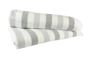 Рушник HOBBY STRIPE Peshtemal сірий 70x140см (315761)