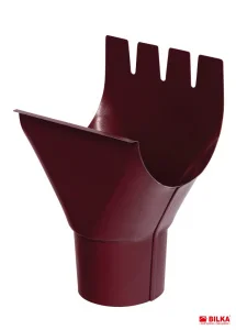 Воронка Bilka 125/90 вишнево-червона (RAL 3005)