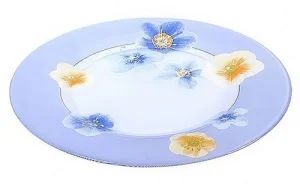 Фото тарелка luminarc aime poeme blue 250 мм обеденая