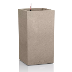 Вазон Lechuza Canto Stone High 30 світло-бежевий 30x30x56см 12л (13601)