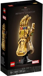 Фото конструктор lego super heroes перчатка бесконечности 590 деталей (76191)