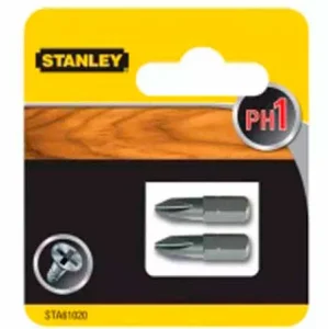 Набір біт STANLEY одностороння, Ph1, 25 мм, 2 шт (STA61020)
