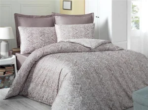 Комплект постільної білизни VICTORIA Sateen CAPPUCINO 200x220см євро (38666_2,0)