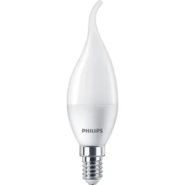 Фото светодиодная лампа philips ess ledcandle 6w 620lm e14 840 (929002972307)