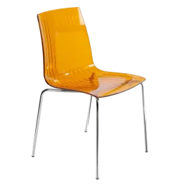 Фото стул papatya x-treme-s 33 прозрачно-оранжевый (2644)