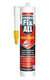 Клей-герметик Soudal Fix All HT белый 290мл (000020000000080102)