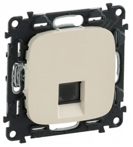 Розетка Legrand Valena ALLURE RJ11 слонова кістка (753838)