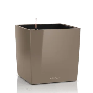 Фото умный вазон lechuza cube premium 50 серо-коричневый 61л (16565)