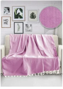 Фото плед diva waves pink 170x230см (dv_02007259)