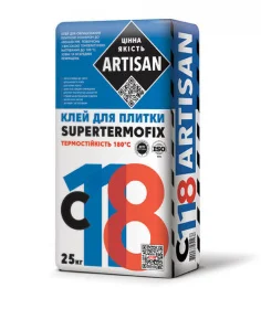 Клей для плитки термостойкий Artisan С118 25кг