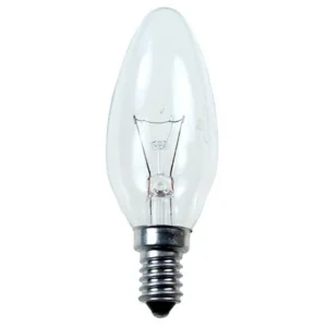 Лампа розжарювання Osram Clas B CL 60W E14 свічка прозора (10032166)