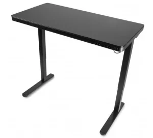 Регульований стіл Barsky StandUp black glass 120x60см BST-11