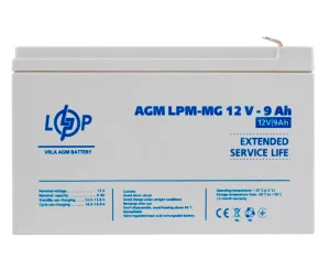 Акумулятор LogicPower мультигелевий LPM-MG 12V 9Ah (6555)