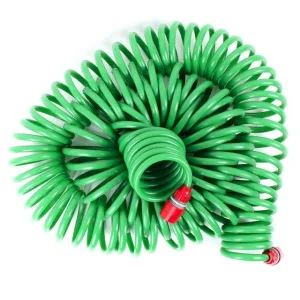 Шланг спіральний з конекторами Intertool 30м (GE-4003)