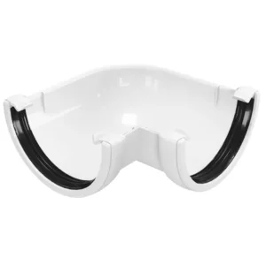 Кут ринви 90° Devorex 120 білий