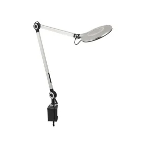 Лампа настільна Delux TF-530 10Вт Led срібна (90018132)