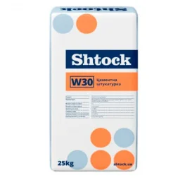 Штукатурка цементная Shtock W30 25кг