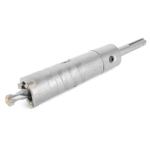 Cверло по бетону Intertool корончасте 26мм+перехідник SDS Plus 100мм (SD-7026)